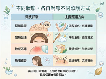 頭皮日常養護比急救更重要